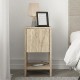 Κομοδίνο Ema Megapap χρώμα travertine 30x30x55εκ.