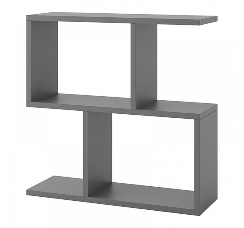 Τραπεζάκι βοηθητικό Homemania Megapap χρώμα ανθρακί 60x20x60εκ.