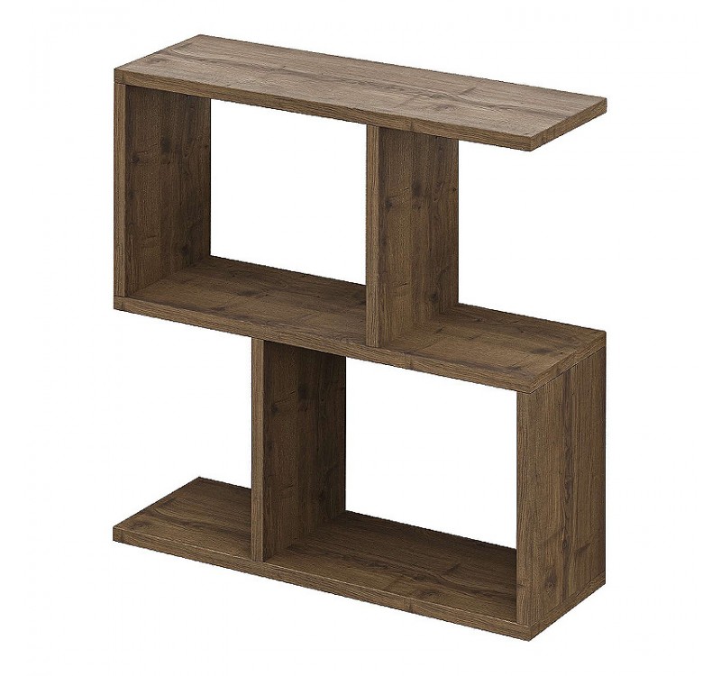 Τραπεζάκι βοηθητικό Homemania Megapap χρώμα ανοιχτό καρυδί 60x20x60εκ.