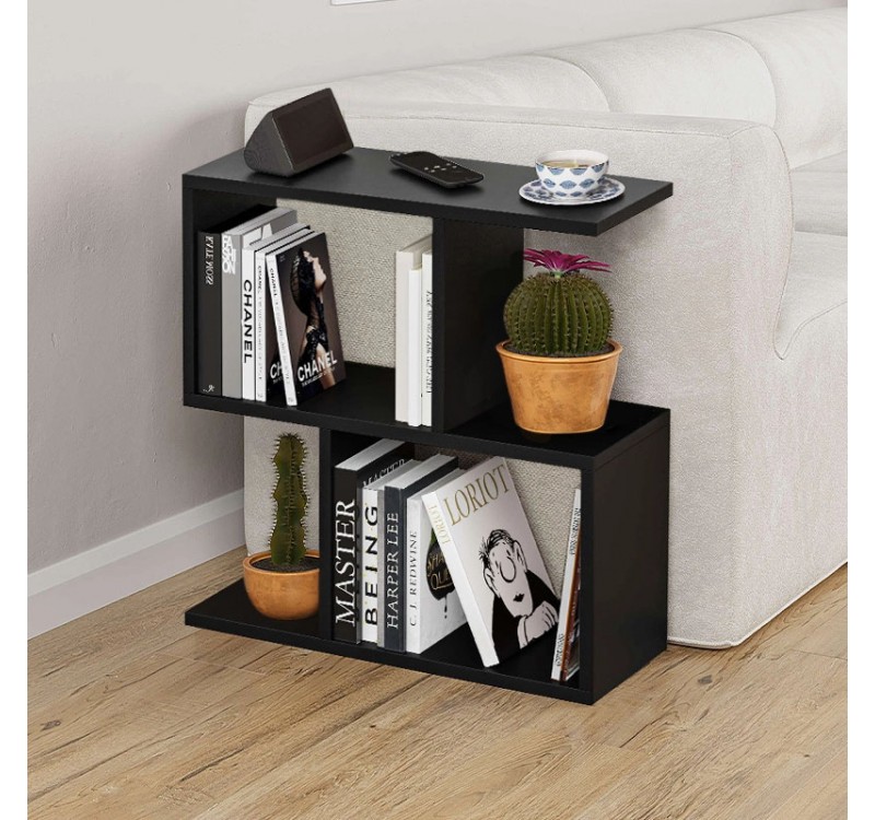 Τραπεζάκι βοηθητικό Homemania Megapap χρώμα μαύρο 60x20x60εκ.