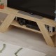 Έπιπλο τηλεόρασης Farfalla Megapap χρώμα sapphire oak 120x33,5x40εκ.