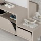 Έπιπλο εισόδου Mila Megapap με κρεμάστρα χρώμα sandstone120x37x171,6εκ.