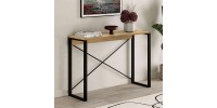 Κονσόλα Archie Megapap χρώμα sapphire oak 110x35x75εκ.