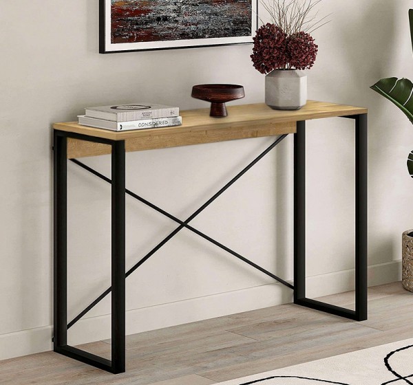 Κονσόλα Archie Megapap χρώμα sapphire oak 110x35x75εκ.