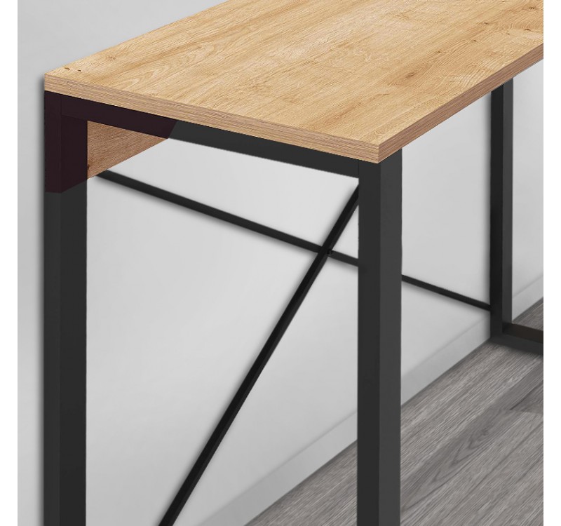 Κονσόλα Archie Megapap χρώμα sapphire oak 110x35x75εκ.