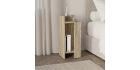 Κομοδίνο Elos Megapap αριστερό χρώμα travertine 25x27x60εκ.