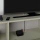 Έπιπλο τηλεόρασης επιτοίχιο Francy Megapap χρώμα ash green 180x30x30εκ.