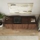 Μπουφές Dorma Megapap χρώμα καρυδί milano 180x45x80,2εκ.