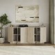 Μπουφές Dorma Megapap χρώμα travertine 180x45x80,2εκ.