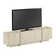 Έπιπλο τηλεόρασης Lowen Megapap χρώμα travertine 180x35x46,2εκ.