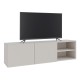 Έπιπλο τηλεόρασης επιτοίχιο Conrad Megapap χρώμα sandstone 140x35x38εκ.