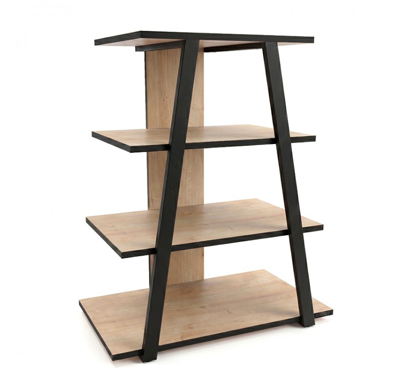 Έπιπλο τηλεόρασης Lyno Megapap χρώμα sapphire oak 70,4x54x80εκ.