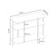 Κονσόλα Notus Megapap χρώμα sapphire oak 92x34,5x75εκ.