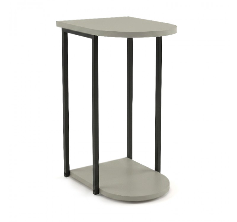 Τραπεζάκι βοηθητικό Roya Megapap χρώμα ash green 41,5x32x56εκ.