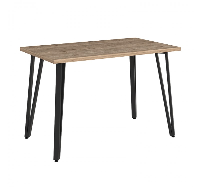 Τραπέζι Xana Megapap χρώμα sepet oak 120x70x77,5εκ.
