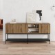 Μπουφές Amira Megapap χρώμα καρυδί Ud - black wood 180x40x80εκ.