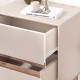 Κομοδίνο Arch Megapap χρώμα sandstone 45x35x52,5εκ.