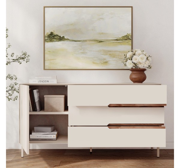 Μπουφές Arch Megapap χρώμα sandstone 150x40x78,4εκ.