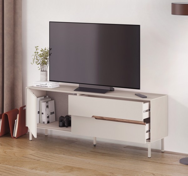 Έπιπλο τηλεόρασης Arch Megapap χρώμα sandstone 150x35x56,5εκ.