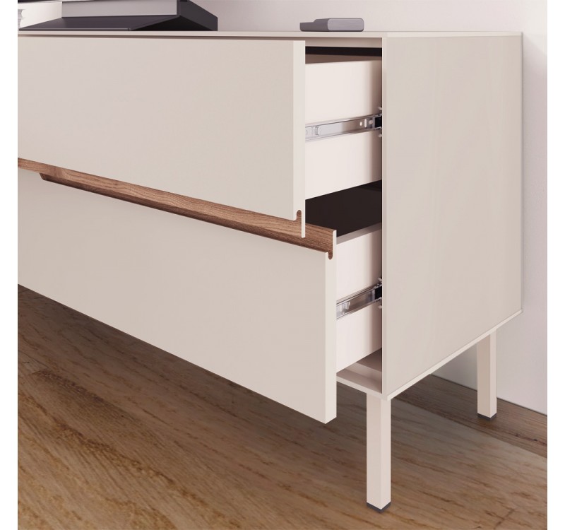 Έπιπλο τηλεόρασης Arch Megapap χρώμα sandstone 150x35x56,5εκ.