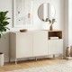 Μπουφές Cailin Megapap χρώμα sandstone - sepet oak 140x41,8x80εκ.