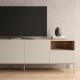 Έπιπλο τηλεόρασης Cailin Megapap χρώμα sandstone - sepet oak 180x41,8x55εκ.