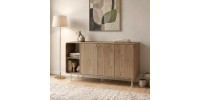 Μπουφές Colia Megapap χρώμα sepet oak 150x44x80εκ.