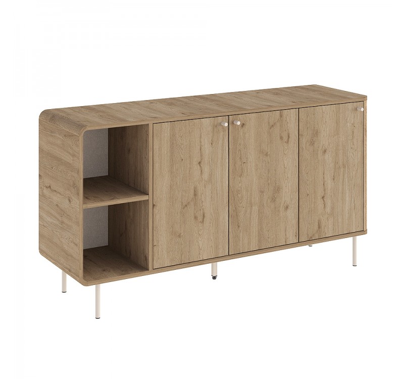 Μπουφές Colia Megapap χρώμα sepet oak 150x44x80εκ.