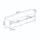 Έπιπλο τηλεόρασης Marquise Megapap χρώμα sandstone 150x35x56εκ.