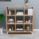 Βιβλιοθήκη Saul Megapap χρώμα pine oak 88,2x20x88,2εκ.