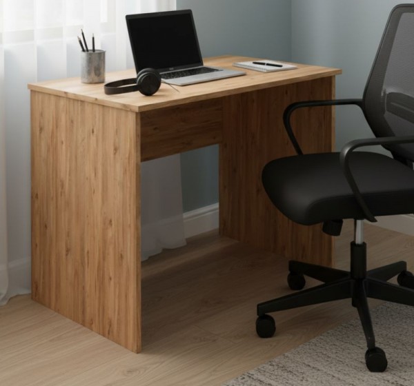 Γραφείο εργασίας Kalen Megapap χρώμα pine oak 90x60x74εκ.