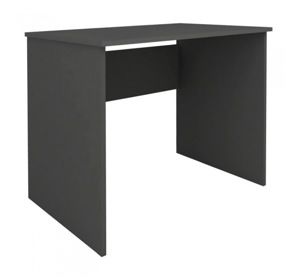 Γραφείο εργασίας Kalen Megapap χρώμα ανθρακί 90x60x74εκ.