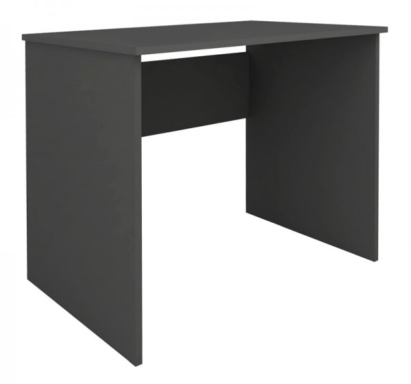 Γραφείο εργασίας Kalen Megapap χρώμα ανθρακί 90x60x74εκ.