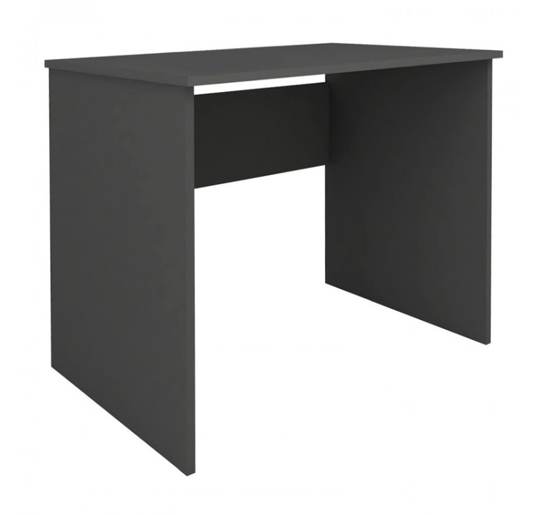 Γραφείο εργασίας Kalen Megapap χρώμα ανθρακί 90x60x74εκ.
