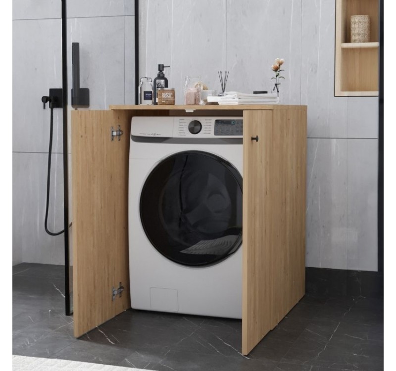 Έπιπλο πλυντηρίου Gray Megapap χρώμα sapphire oak 70x66x90εκ.