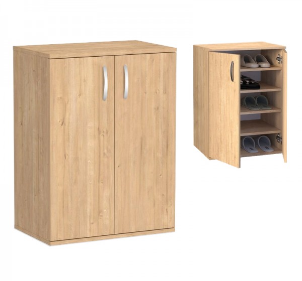 Παπουτσοθήκη - Ντουλάπι Manolo Megapap χρώμα sapphire oak 60x38x81,4εκ.