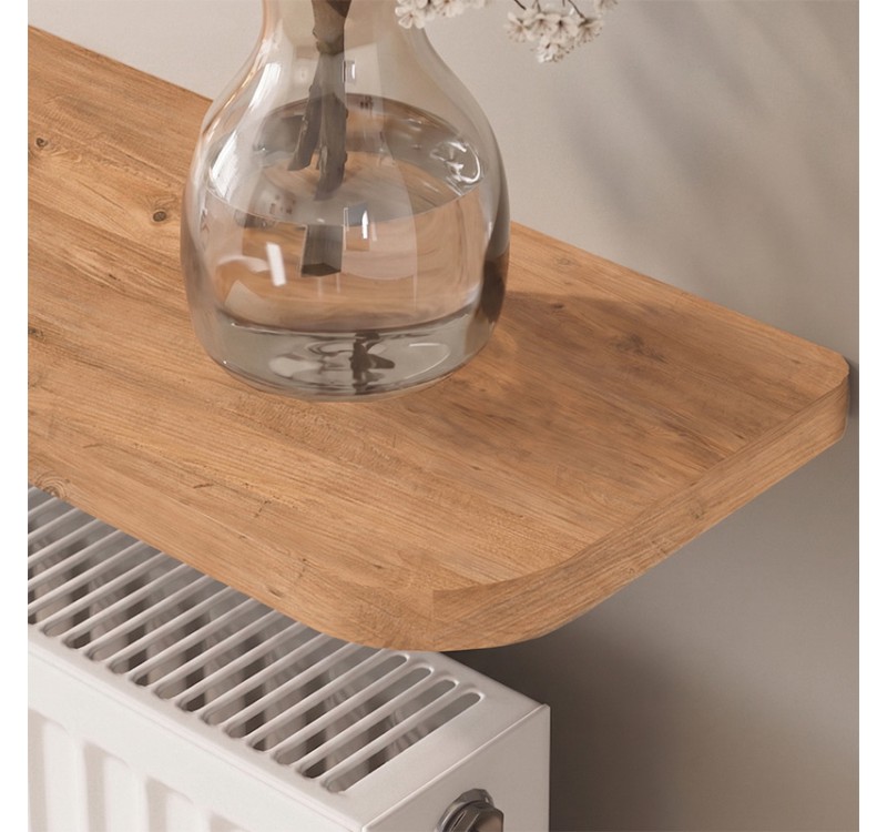 Ραφιέρα τοίχου Barca Megapap χρώμα pine oak 91x17,5x20,4εκ.