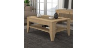 Τραπεζάκι σαλονιού Madura Megapap χρώμα sapphire oak 90x60x40εκ.