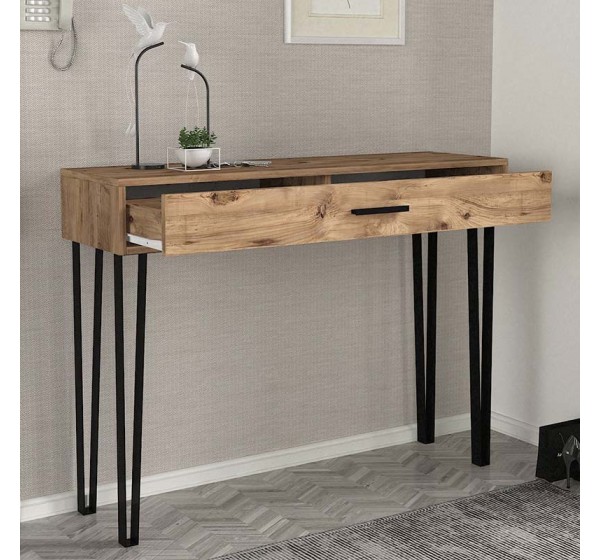 Κονσόλα Rochel Megapap χρώμα atlantic pine 120x35x89,8εκ.