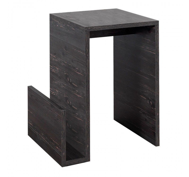 Τραπεζάκι βοηθητικό Regnar Megapap χρώμα rebab 43,1x33,5x52εκ.