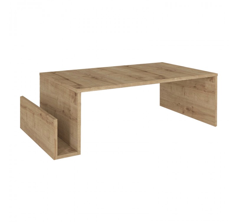 Τραπεζάκι σαλονιού Regnar Megapap χρώμα sapphire oak 100,6x55x31,8εκ.