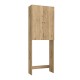 Έπιπλο πλυντηρίου Romme Megapap χρώμα sepet oak 65x27,1x180εκ.
