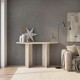 Κονσόλα Cortado Megapap χρώμα travertine 120x35x75εκ.