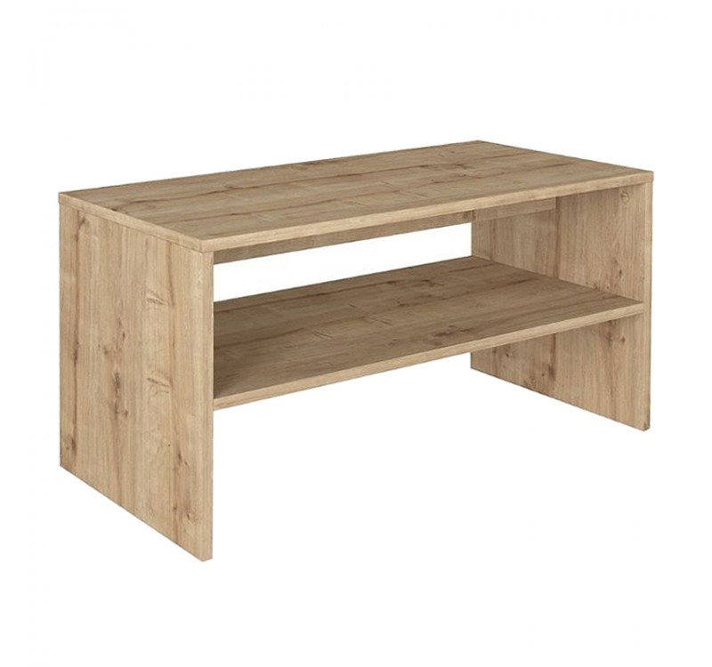 Τραπεζάκι σαλονιού Eleva Megapap χρώμα sapphire oak 90x44,6x46,4εκ.