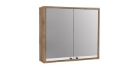Καθρέπτης μπάνιου Lilian Μegapap χρώμα atlantic pine 75x14,6x65εκ.