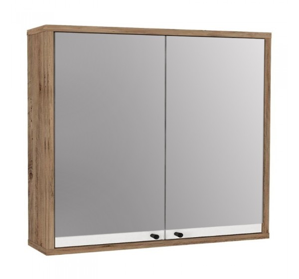 Καθρέπτης μπάνιου Lilian Μegapap χρώμα atlantic pine 75x14,6x65εκ.