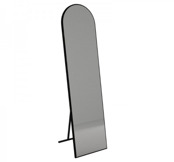 Καθρέπτης δαπέδου - τοίχου Agalu Μegapap χρώμα sencron black 40x150εκ.