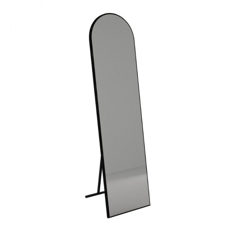 Καθρέπτης δαπέδου - τοίχου Agalu Μegapap χρώμα sencron black 40x150εκ.