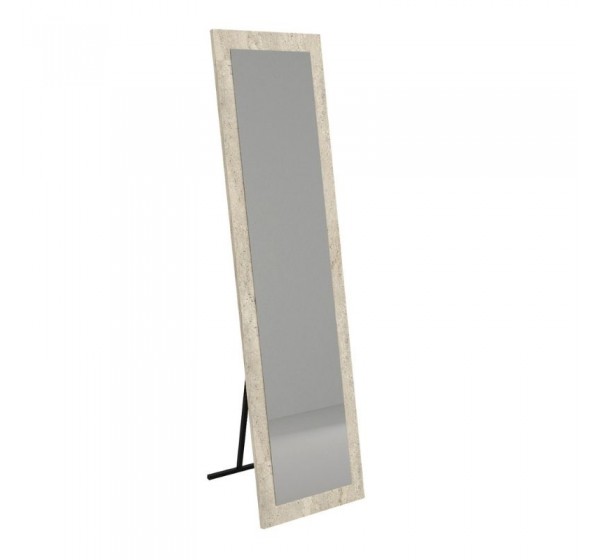 Καθρέπτης δαπέδου - τοίχου Lalu Μegapap χρώμα travertine 40x150εκ.