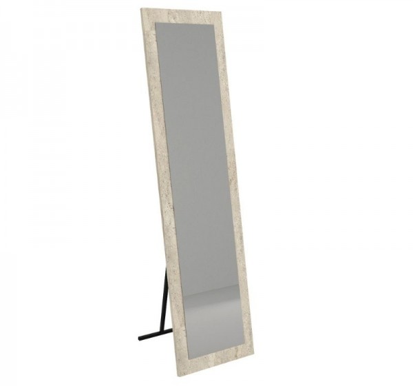 Καθρέπτης δαπέδου - τοίχου Lalu Μegapap χρώμα travertine 40x150εκ.